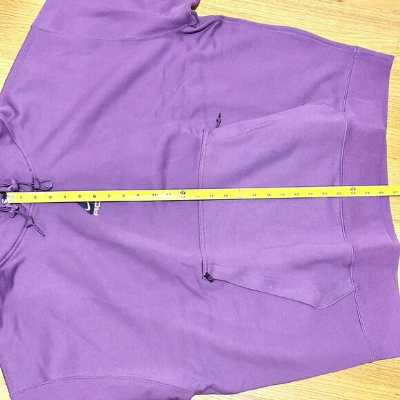 Nike ACG Therma-FIT Unisex Size XL Purple Fleece Loose Fit Pullover Hoodie - Picture 6 of 8